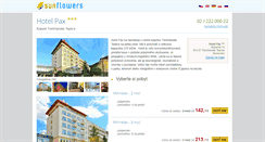 Desktop Screenshot of hotelpax.sk