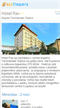 Mobile Screenshot of hotelpax.sk